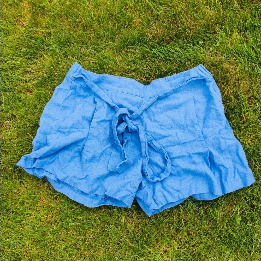 Loose Blue Shorts